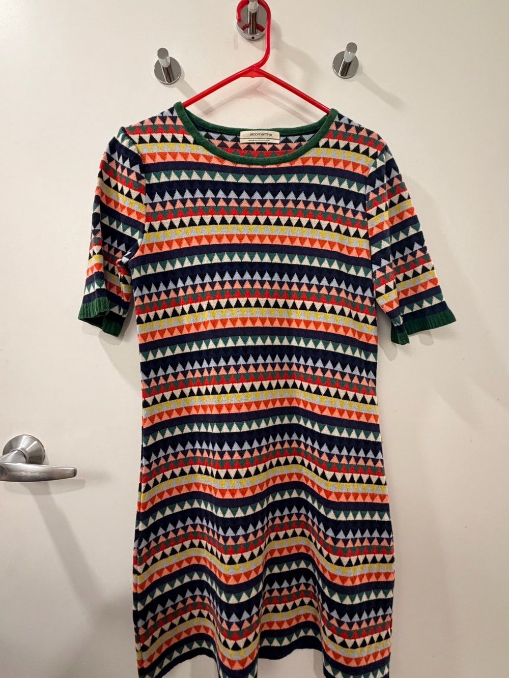Anthropologie Helena Knit Dress by Aldomartins size M